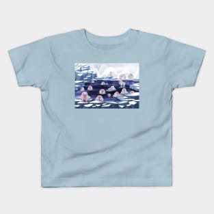 Snow Monkeys Kids T-Shirt